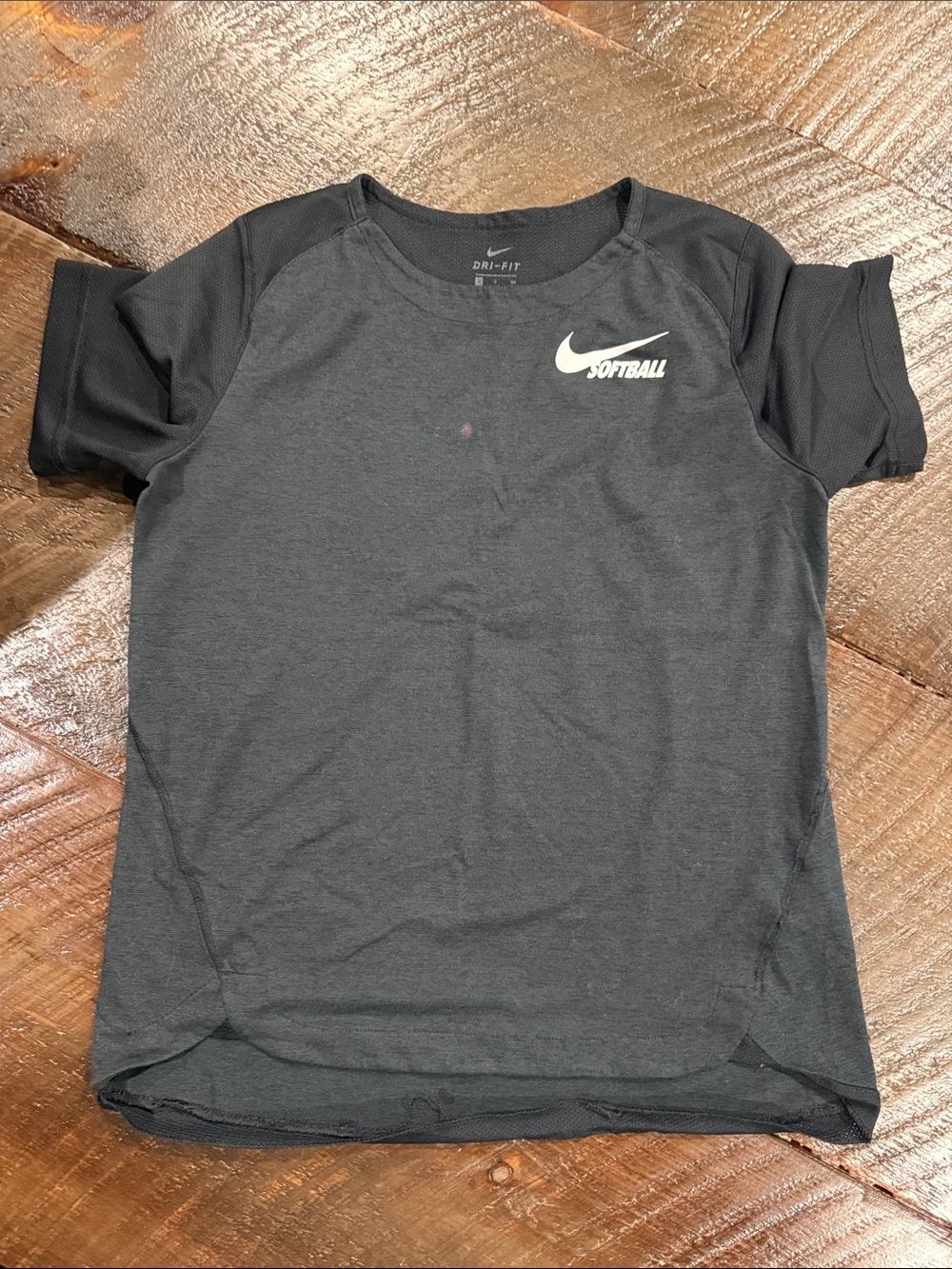 Nike Black Softball Dri-FIT Tee